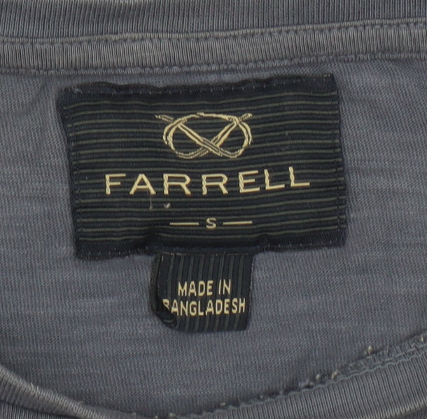 Mens UK Size S Farrell Blue  T-Shirt
