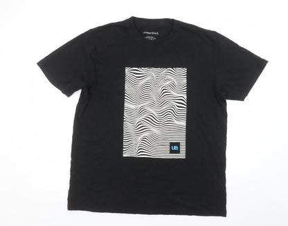 Mens UK Size L unearthed Black  T-Shirt