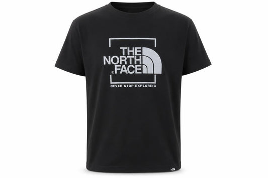Boys UK Size XL The North Face Black Basic T-Shirt
