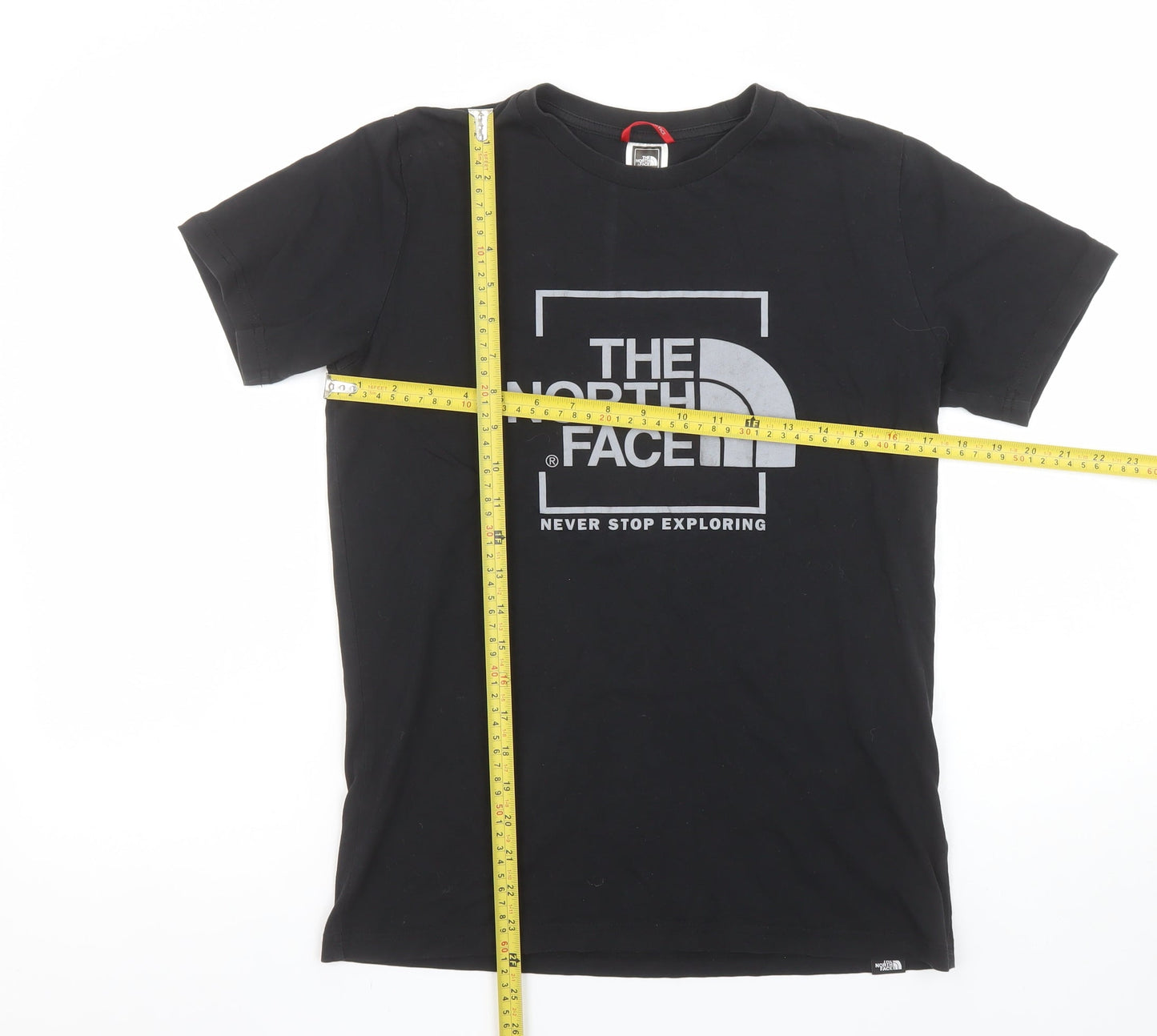 Boys UK Size XL The North Face Black Basic T-Shirt