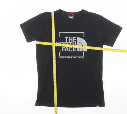 Boys UK Size XL The North Face Black Basic T-Shirt
