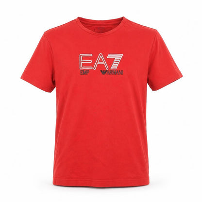 Mens UK Size S Emporio Armani Red  T-Shirt