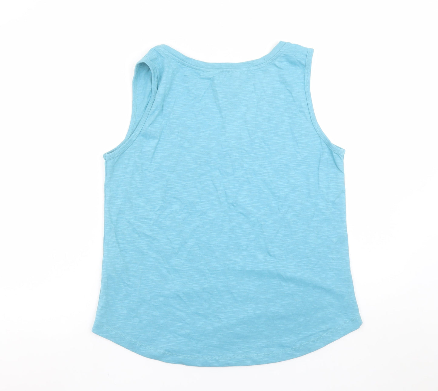 Womens UK Size 14 Lily & Me Blue Basic Tank