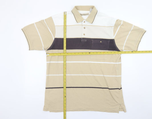 Mens UK Size L MunsingWear Cotton Blend Polo Shirt