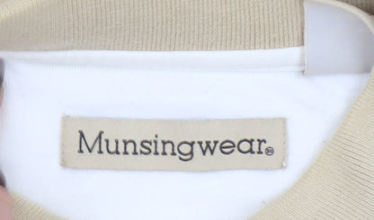 Mens UK Size L MunsingWear Cotton Blend Polo Shirt