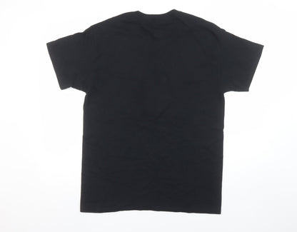 Daisy Street Women's Black Graphic Cotton T-Shirt Size S