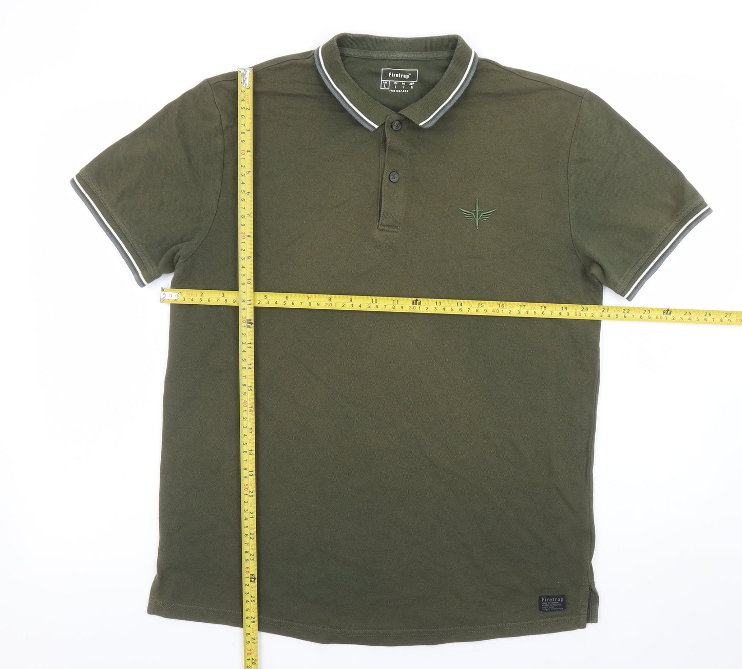 Mens UK Size L Firetrap Cotton Polo Shirt