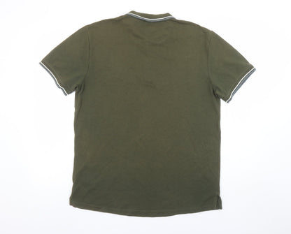 Mens UK Size L Firetrap Cotton Polo Shirt