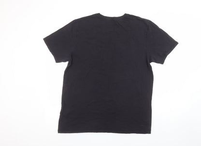 Mens UK Size L Nike Black  T-Shirt