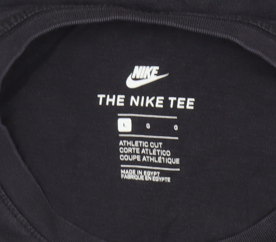 Mens UK Size L Nike Black  T-Shirt