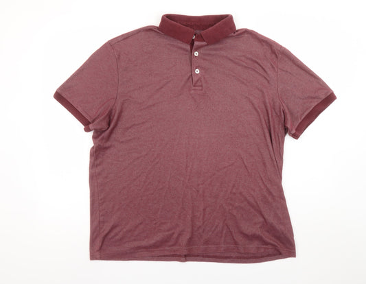 Mens UK Size L TU Cotton Blend Polo Shirt