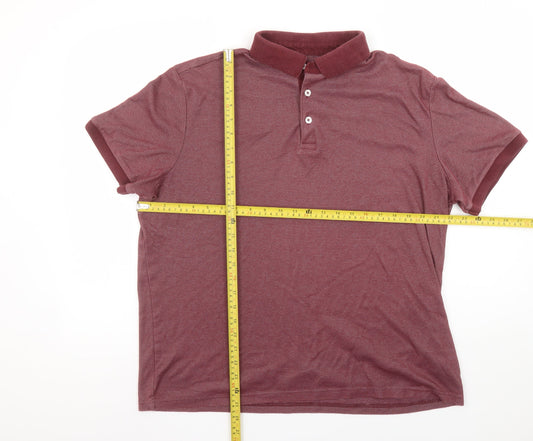 Mens UK Size L TU Cotton Blend Polo Shirt