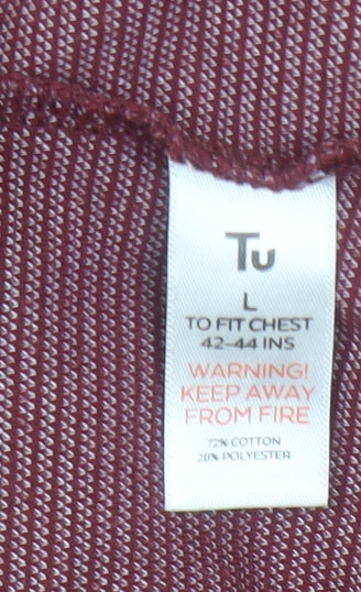 Mens UK Size L TU Cotton Blend Polo Shirt
