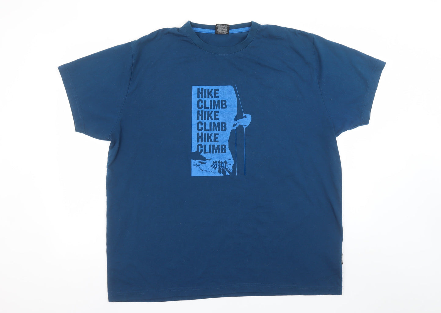 Mens UK Size 2XL Trespass Blue  T-Shirt