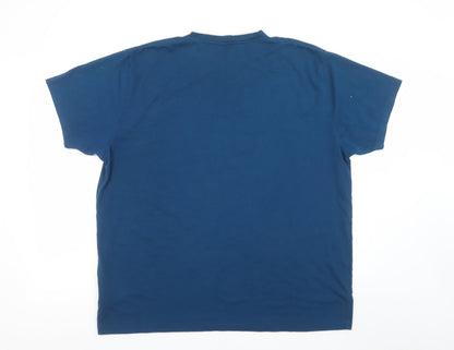 Mens UK Size 2XL Trespass Blue  T-Shirt