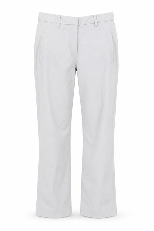 Womens UK Size 10 Great Plains Regular Fit Chino Grey Trousers