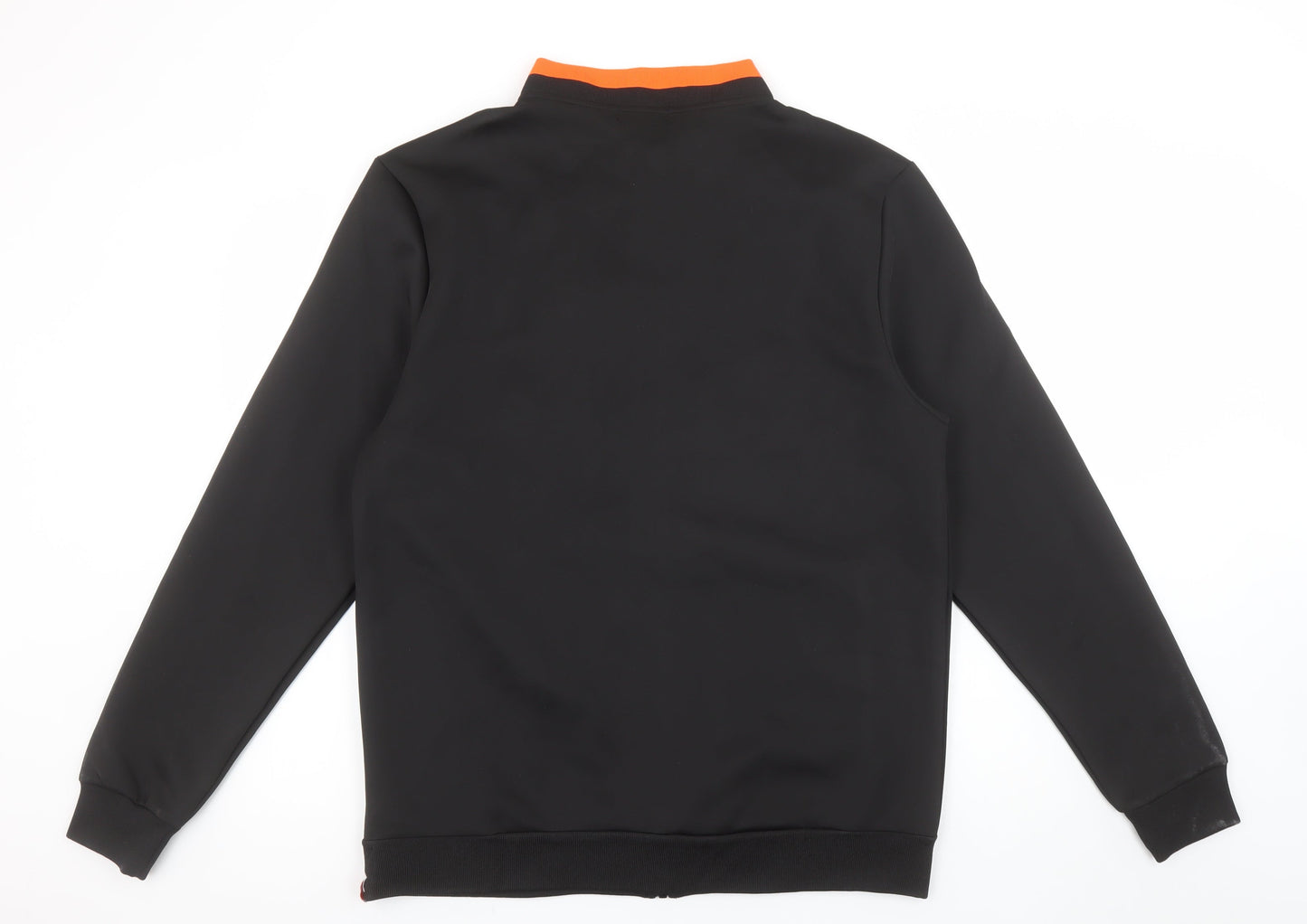 Mens UK Size XL GONG Black Full Zip Sweatshirt