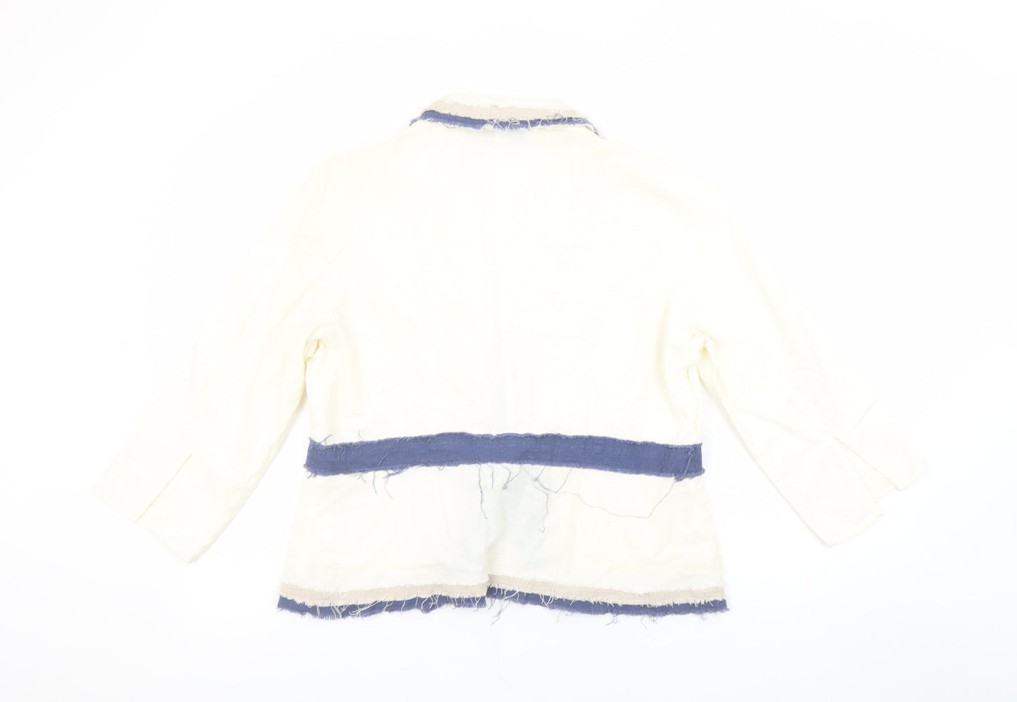 Womens UK Size 16 Stormafit Regular Ivory Blazer