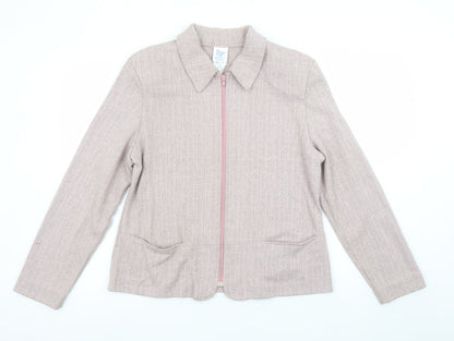Womens UK Size M WEEKENDERS Regular Beige Blazer