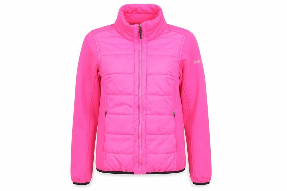Womens UK Size XS Hi-Tec Pink Puffer Jacket