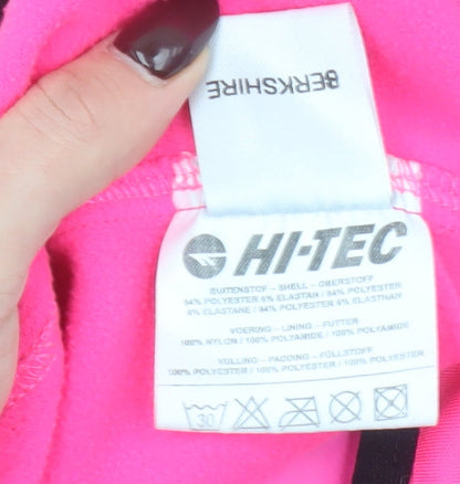 Womens UK Size XS Hi-Tec Pink Puffer Jacket