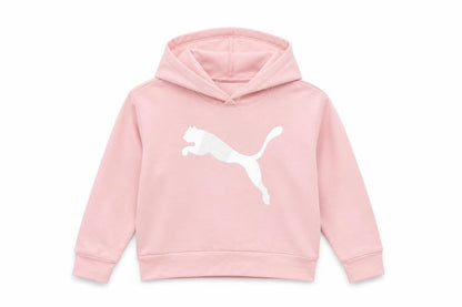 Girls UK Size 7-8 Years PUMA Pink Pullover Hoodie
