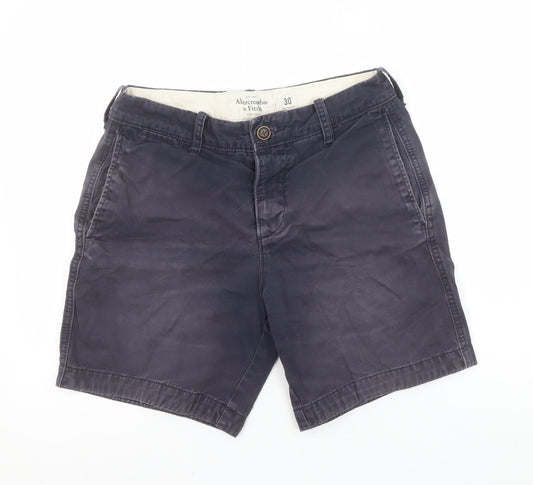 Mens UK Size 30 Abercrombie & Fitch Regular Fit Chino Shorts