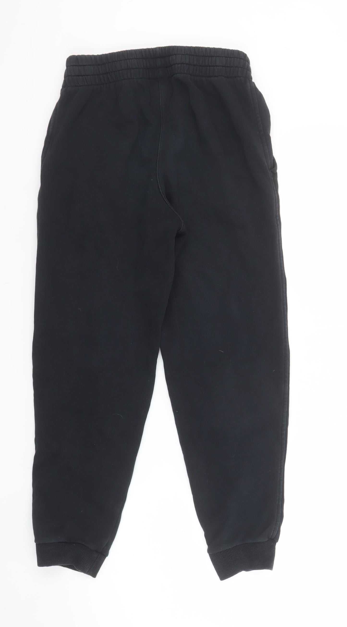 Boys UK Size L Nike Regular Fit Jogger Black Trousers