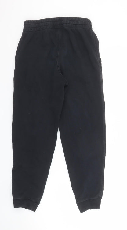 Boys UK Size L Nike Regular Fit Jogger Black Trousers
