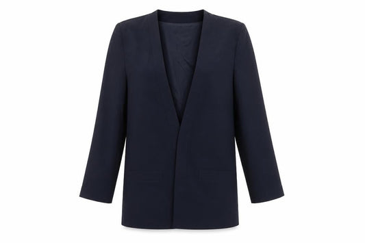 Womens UK Size 10 Jacques Vert Regular Blue Blazer