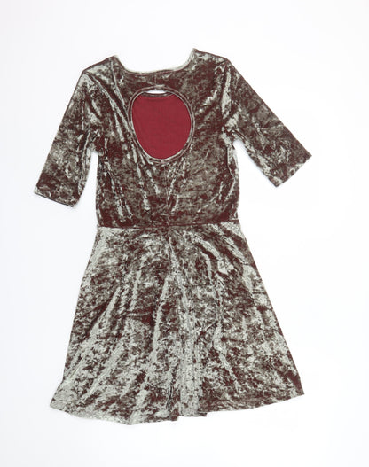 Womens UK Size 8 Topshop Fit & Flare Dress