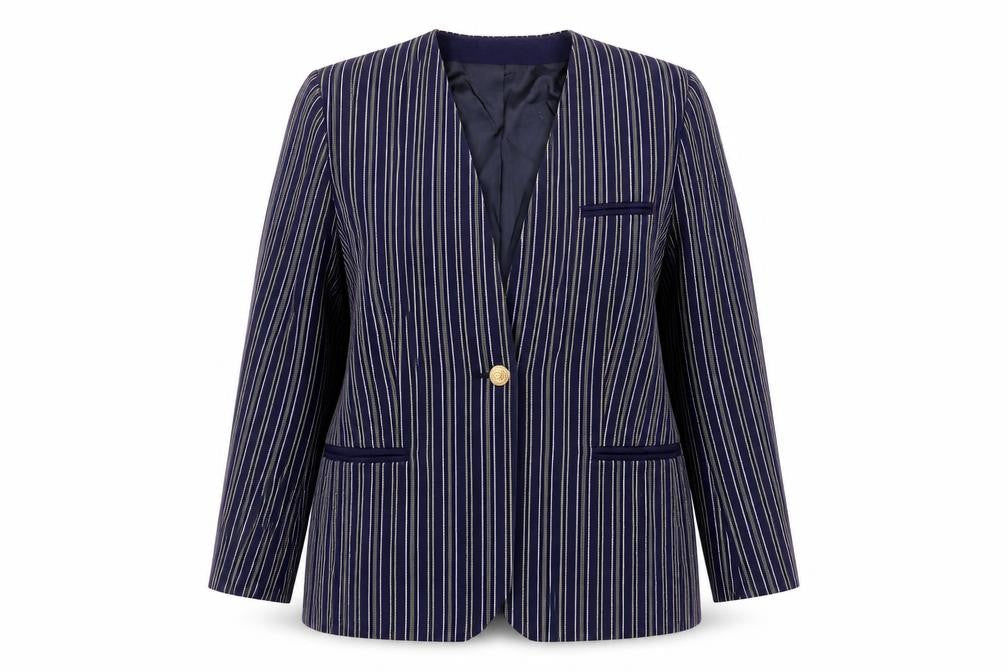 Womens UK Size 16 Dorene Regular Blue Blazer