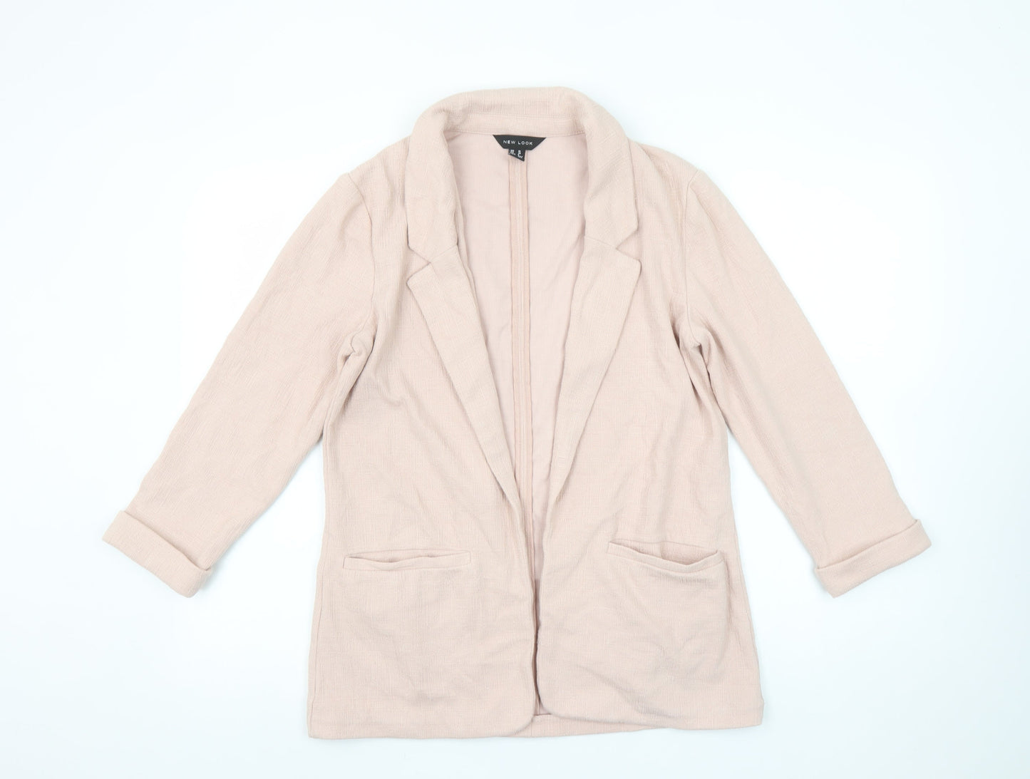 Womens UK Size 10 New Look Regular Beige Blazer