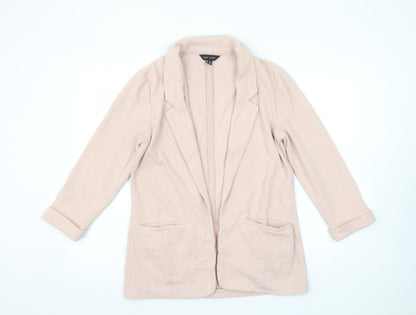 Womens UK Size 10 New Look Regular Beige Blazer