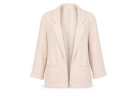 Womens UK Size 10 New Look Regular Beige Blazer