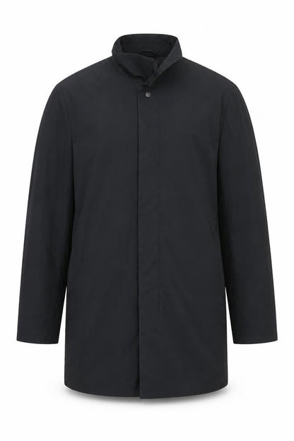 Mens UK Size 2XL Kin Black Rain Coat