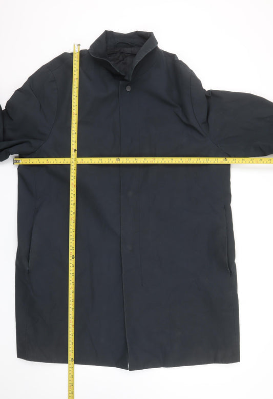 Mens UK Size 2XL Kin Black Rain Coat
