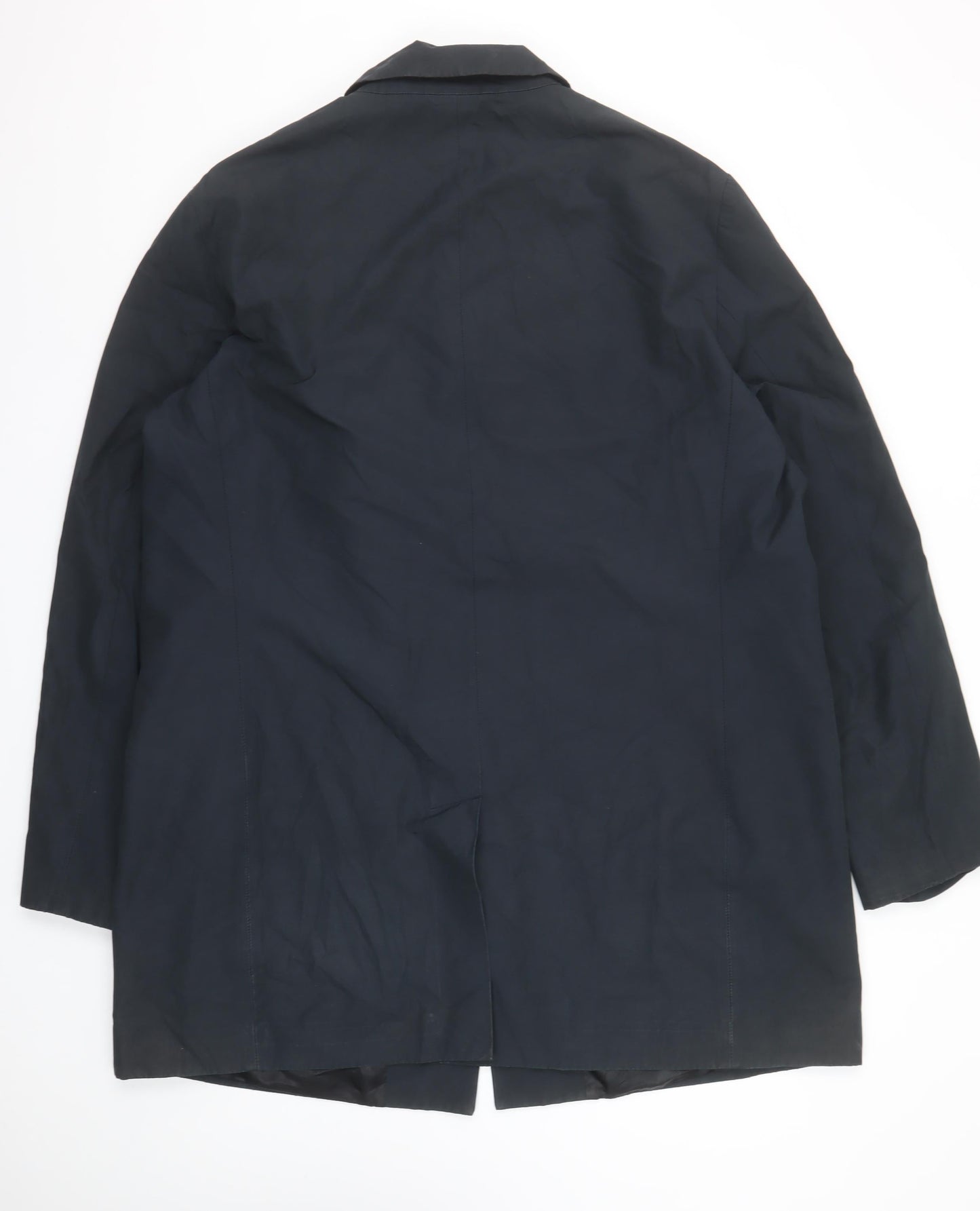 Mens UK Size 2XL Kin Black Rain Coat