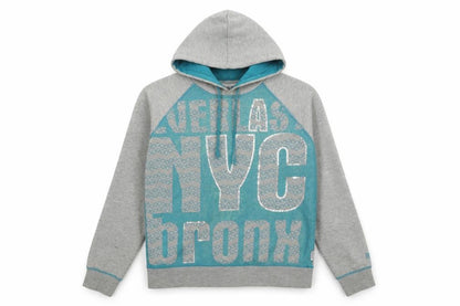 Womens UK Size 16 Everlast Grey Pullover Hoodie