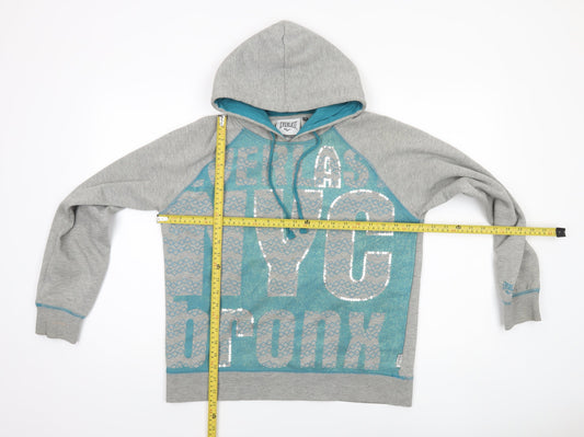 Womens UK Size 16 Everlast Grey Pullover Hoodie