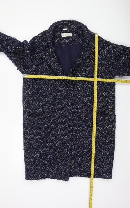 Womens UK Size 10 Maison de Nimes Blue Overcoat