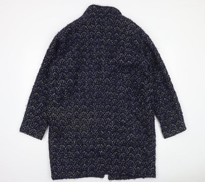 Womens UK Size 10 Maison de Nimes Blue Overcoat