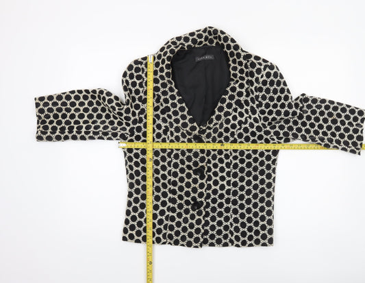 Womens UK Size 12 Alex & Co. Regular Black Blazer