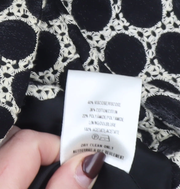 Womens UK Size 12 Alex & Co. Regular Black Blazer