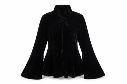 Womens UK Size 14 ASOS Design Black Wrap Blouse