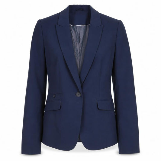 Womens UK Size 10 NEXT Regular Blue Blazer