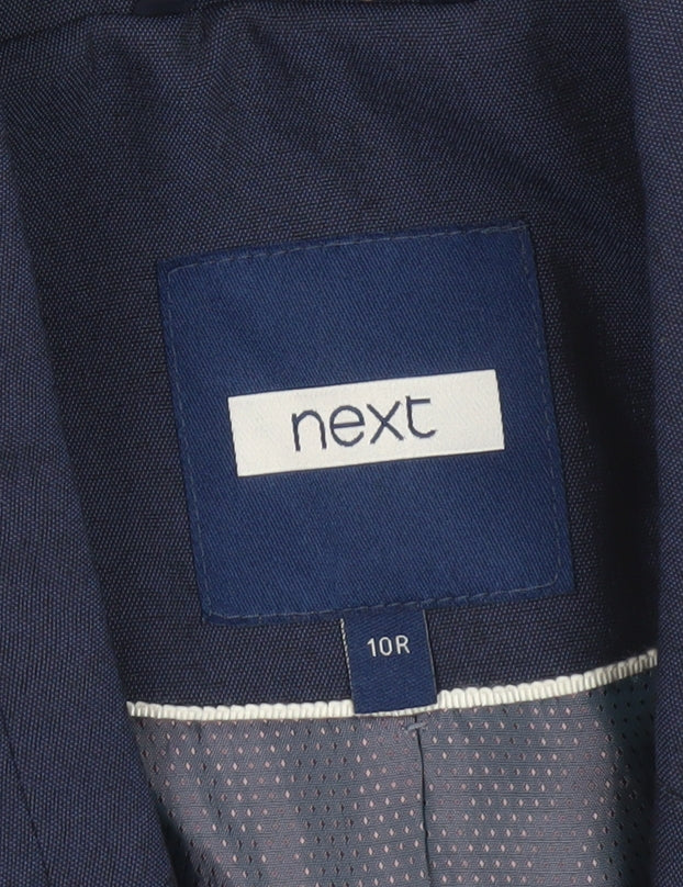 Womens UK Size 10 NEXT Regular Blue Blazer