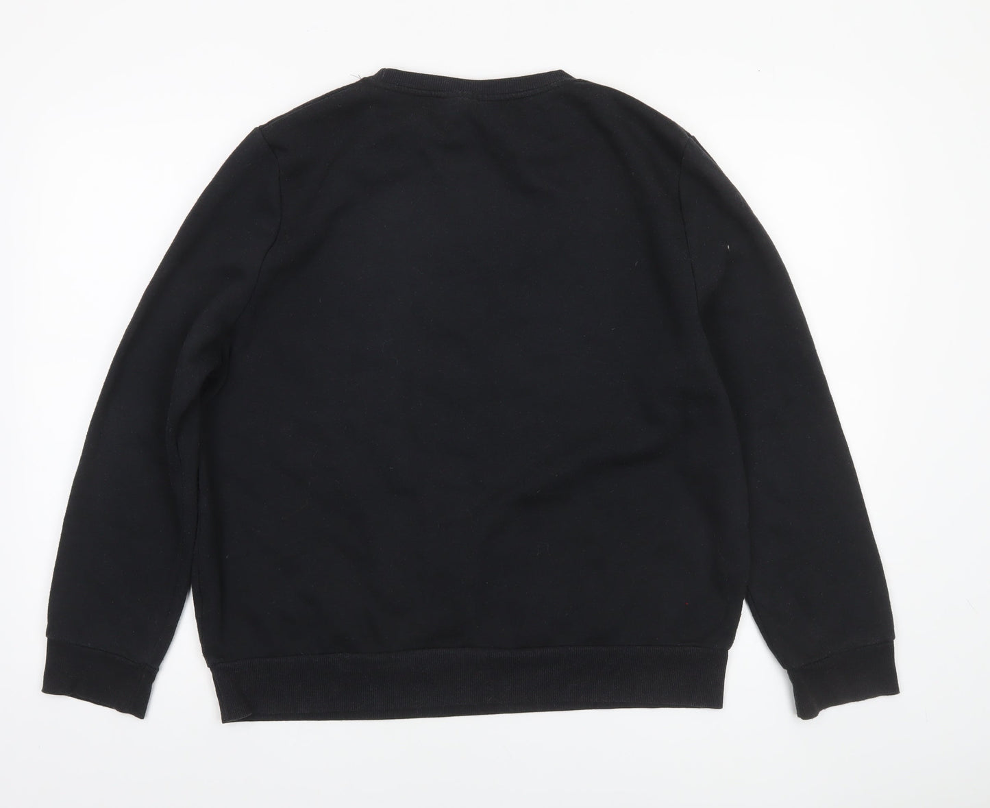 Womens UK Size L Harry Potter Black Pullover Sweatshirt