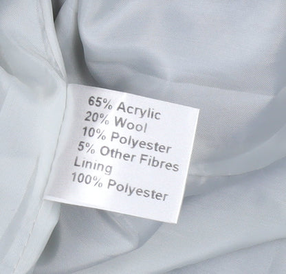 Womens UK Size 10 Kesta London Grey Overcoat