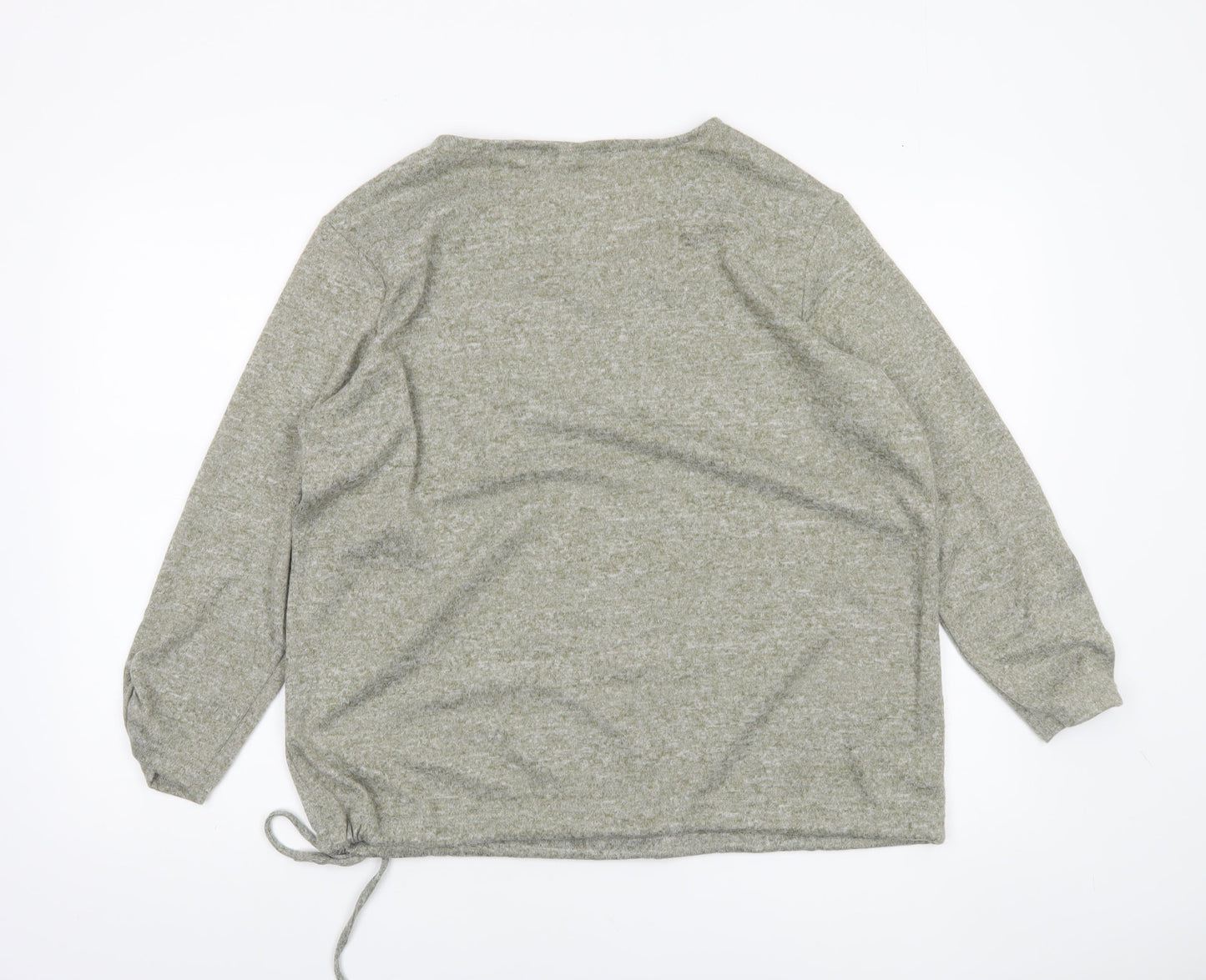 Womens UK Size 2XL Beloved Grey Pullover Jumper